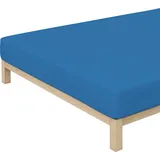 schlafgut Premium Baumwolle 90 x 190 - 100 x 220 cm blue mid