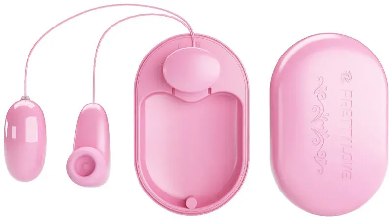 PRETTY LOVE - MAGIC BOX VIBRATIONSKUGEL & ROSA STIMULATOR