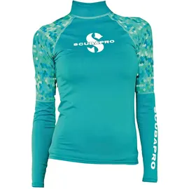 Scubapro Rash Guard UPF-50 - Damen - Langarm - Caribbean M