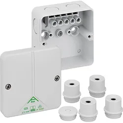 Spelsberg 80740701, Polystyrene, Thermoplast, Grau, IP54, IP65