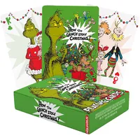 AQUARIUS How The Grinch Stole Christmas Dr.Seuss Set Of 52 Playing Cards + Joker