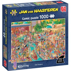 Jan Van Haasteren Jumbo 1110100620 - Jan van Haasteren, Fata Morgana Efteling, Comic-Puzzle, 1000 Teile