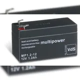 Powery MP1,2-12 Bleiakku 1200 mAh 1 St.