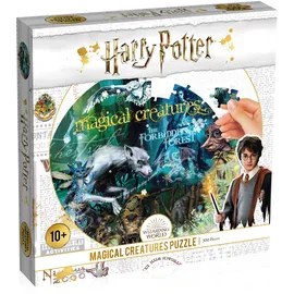 Winning Moves Puzzle (500 Teile) Harry Potter Magical Creatures Harry Potter Fanartikel Alter 10+