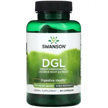 Swanson DGL Deglycyrrhizinierter Süßholzwurzelextrakt Kapseln 90 St.