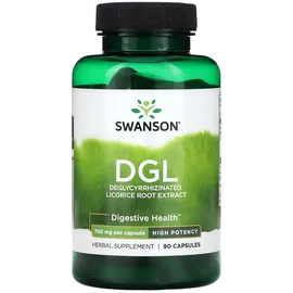 Swanson DGL Deglycyrrhizinierter Süßholzwurzelextrakt Kapseln 90 St.