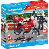 Playmobil City Action - Feuerwehrmotorrad am Unfallort