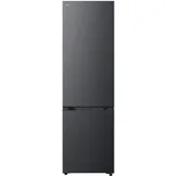 LG Kühl-/Gefrierkombination "GBP62PZNCC", Energieeffizienz: C (A-G), metallic schwarz, Rechtsanschlag, wechselbar, 0 Grad Zone, Kühlschränke