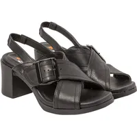 Art Damen 1845 Cannes Sandale, Nappa, Schwarz, 41 EU