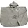 Ross Badeponcho ROSS "KIDSLINE", silber (silbergrau), L:70cm, Baumwolle, Hausmäntel, 100 % Baumwolle, Kapuze, Stickerei