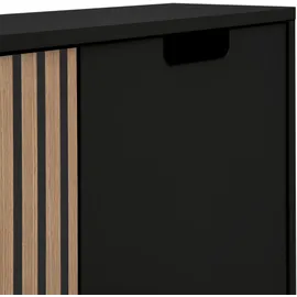 Schildmeyer Highboard Ryker 59,8 x 19,5 x 124 cm Schwarz