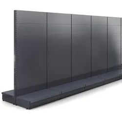 BROOKLYN | Gondel Mittelraumregal | B1000xH225cm | Komplett Set