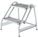 PROREGAL® Trittleiter Arbeitspodest einseitig/beidseitig begehbar