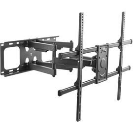 Logilink BP0151 - TV-Wandhalterung 50–90" mit Kabelmanagement, neigbar/schwenkbar, bis 75 kg