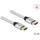 DeLock HDMI-Kabel 85368 HDMI-A Stecker 3 m Silber