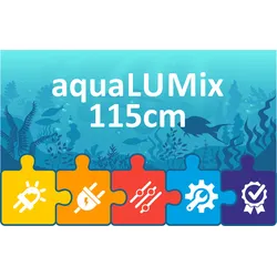 aquaLUMix 115cm Aquarium LED Beleuchtung | Komplett-Set konfigurierbar            