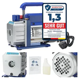 MuCoLa Vakuumpumpe Unterdruckpumpe 70 L/min Vakuum Pumpe Vacuumpumpe