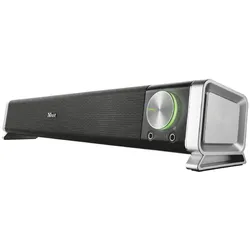 Trust Asto Soundbar-Lautsprecher für PC und TV-Gerät - Schwarz