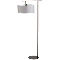 Elstead Lighting Stehlampe Stehleuchte Wohnzimmerlampe Dunkelbraun Stahl H 161,6