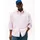 Tommy Hilfiger Big & Tall Langarmhemd gestreift Weiß 5XL