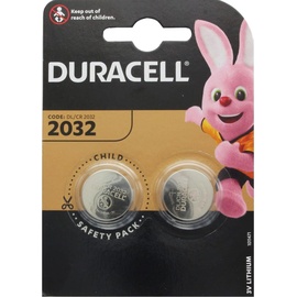 Duracell 2 Stück Ersatzbatterien exakt passend nur für den VW Beetle Autoschlüssel mit der CR2032 Batterie,