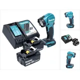 Makita, Arbeitsleuchte, DEADML 815 RF LED Akku Handleuchte 14,4 - 18 V 160 lm + 2x Akku 3,0 Ah + Ladegerät (160 lm)