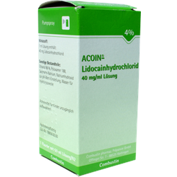 ACOIN-Lidocainhydrochlorid 40 mg/ml Lösung 50 ml