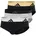 Active Flex Cotton Slips Grau Schwarz L