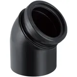Geberit Anschlussbogen 45 Grad DN 100/90 mit Anschlusssteckmuffe
