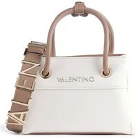 Valentino Alexia Tote S Bianco/Cuoio