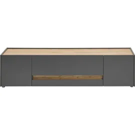 Home Affaire City/Giron Lowboard 170 cm Grau Holz