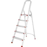 Haushaltsleiter Klappleiter Leiter Stehleiter 5 Stufen Trittleiter