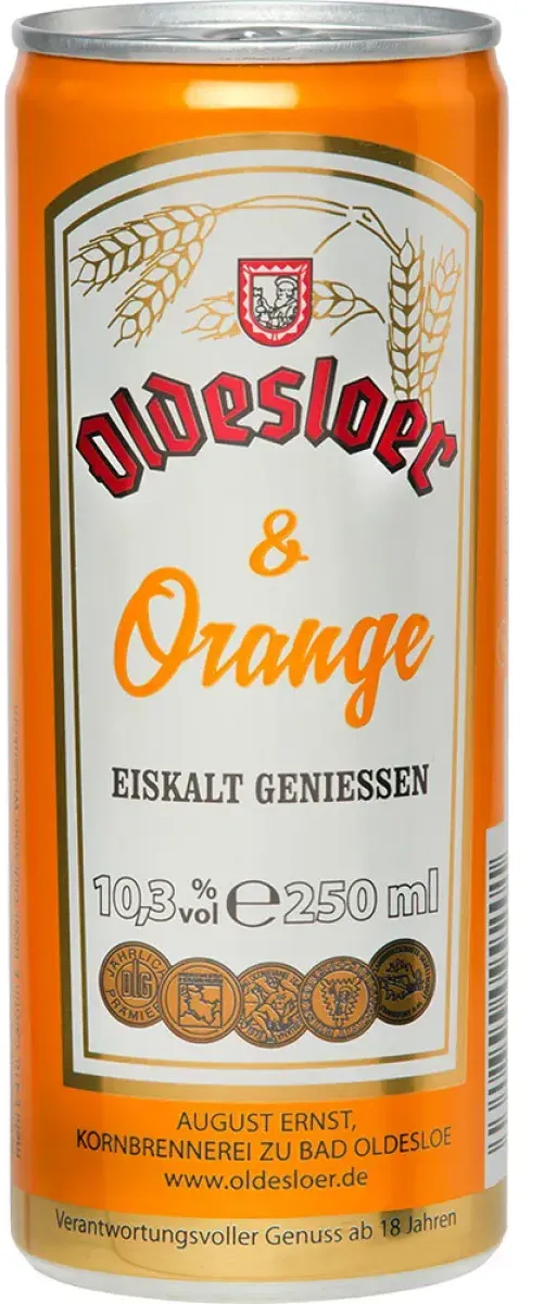 Oldesloer Korn & Orange 10,3% vol. 250 ml