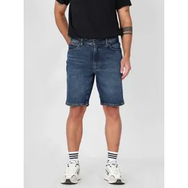 Wrangler Jeansshorts Regular Fit, Stretch Denim - TEXAS SHORTS Leichter Denim blau 31