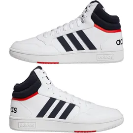 Adidas Hoops 3.0 Mid Classic Vintage Cloud White / Legend Ink / Vivid Red 44 2/3