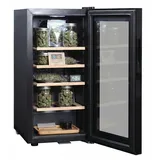 sommertal WK 50 Weinkühlschrank – 15 Flaschen, 5–20 °C einstellbar, abschließbar, LED-Beleuchtung, Glastür, Touchscreen, | 5-20°C, UV-Schutz