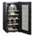 sommertal WK 50 Weinkühlschrank – 15 Flaschen, 5–20 °C einstellbar, abschließbar, LED-Beleuchtung, Glastür, Touchscreen, | 5-20°C, UV-Schutz