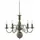 Searchlight Greythorne 5-flg. 40W 50 cm Furnier/Grau