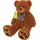 monzana monzana® Teddybär L - XXXL 50-175cm Weiches Fell Schleife Tatzendruck Geschenk Plüschtier Kuscheltier Stofftier Riesen Teddy Bär