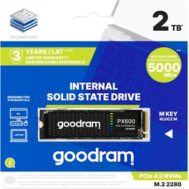 goodram PX600 2TB, M.2 2280/M-Key/PCIe 4.0 x4 (SSDPR-PX600-2K0-80)
