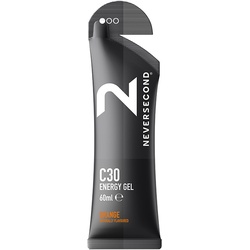 NEVERSECOND Energiegel C30 Orange 60 ml