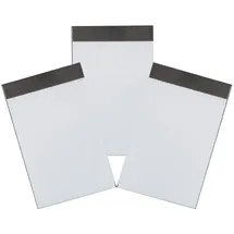 Alassio 1009-3 - 3 Ersatzblöcke im DIN A8 für Notizblocketui, Blöcke mit je 50 Blatt, Block Größe ca. 9 x 5,5 cm, blanko