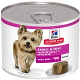 Hill's Science Plan Mature Small & Mini Mousse Rind Hundefutter nass