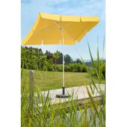 Sonnenschirm SCHNEIDER SCHIRME "Ibiza", gelb, Obermaterial: 100% Polyester, Standschirme, ohne Schirmständer