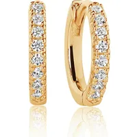 Sif Jakobs Jewellery Creolen Ellera gold SJ-E2859-CZ 925 Silber