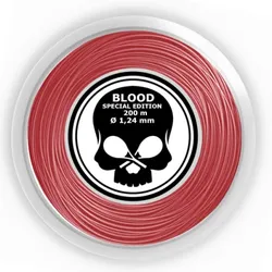 Tennissaite - BLACK SKULL - BLOOD SPECIAL EDITION - 200 m
