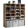 VCM Hinsol XL 92 x 99 x 33 cm 20 Fächer / roségold