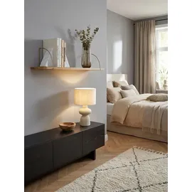 KADIMA DESIGN Wandregal 120 x 25 x 22 cm Beige