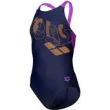 Arena Tales Badeanzug für Mädchen blau|violett 140