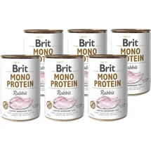 Brit MONO PROTEIN RABBIT 6x400g